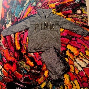 Victoria Secret sweatsuit cow neck size medium! Fast shipping! Cross posted